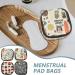 Gleavi 20 Pcs Storage Pocket Cosmetics Bags - Zipper Travel Wallets for On-the-Go Organization - Small Cosmetic Pouches in Pale Fresh Colors - Buy Online on GoSupps.com