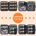 Extra-Large Pill Bottle Organizer & Medicine Bag | Modular Travel Organizer for Medications & Vitamins - Dark Gray (Locking) - XL 1 Compartment Storage - Buy Online on GoSupps.com