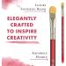 Princeton Velvetouch Series 3950 Paint Brush - 3/8 Inch Blender for Acrylic, Oil, and Watercolor - Buy Online on GoSupps.com