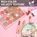 30 Color Eyeshadow Palette with Blush, Highlighter, Lipgloss, and Eyeliner - All in One Makeup Kit for Women - Pigmented and Glittery Combo Palette, Perfect Gift Set - Buy Online on GoSupps.com