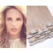 Clip In Extensions Set - 100% Real Hair 7 Pieces 70g 45cm - No. 22 Light Blonde - International Shipping Available - Buy Online on GoSupps.com