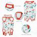 Pumyporeity Dog Postoperative Suit - XS Mushroom | Wound Protection & Anti-Licking Alternative for Puppies - Buy Online on GoSupps.com