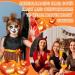 Qianyu Halloween Pumpkin Bow Headband Gothic Lace Hairband Cobweb Cosplay Costume Hair Styling Accessories for Women Girls Orange - Buy Online on GoSupps.com