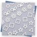 100pcs Kawaii Pearls Nail Charms - Acrylic Heart Star Circle Bowknot - White 3D Nail Art DIY Crafting - Buy Online on GoSupps.com