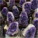 Natural Amethyst Geode Quartz Cluster Crystal Specimen Semi-Precious Stone Jade Exorcise Evil Spirits Money Drawing Jaspery Natural (Color : About 1800-1900) - Buy Online on GoSupps.com