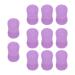 Face Cleansing Brush Finger Handle Silicone Face Brush for Deep Cleansing - Women Men Daily Skincare Face Brush with Ergonomic Grip for Business Trip Travelling Purple