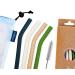 Platinum Silicone Straws, 14 inch Extra Long & Wide for Boba & Smoothies, For Stanley 40 oz Cups, Reduce Tumbler & More | Soft Reusable Straws with Breathable Transport Case & Brush by purifyou Set of 4