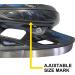 Softmax Adjustable Hockey Ice Skates for Boys and Girls - Insulated Kids Skates - 3 Sizes Black & Blue - Small - Buy Online on GoSupps.com