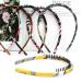 Amcami 6-Piece Non-Slip Comb Headbands for Women - Resin Thin Hair Bands for Makeup & Face Washing - Hair Accessories for Girls - Buy Online on GoSupps.com