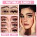 Buy NVLEPTAP Self Adhesive Eyelashes - Reusable Natural Look No Glue 10 Jelly Adhesive Strips - Pack of 3 Pairs for Effortless Beauty - Buy Online on GoSupps.com