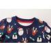 Boys Dinosaur Sweatshirt | Cotton Long Sleeve Pullover | Kids Casual Top | Toddler Girls Shirts | Baby Clothes 1-8 Years | Christmas Santa Claus Design - Buy Online on GoSupps.com