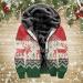 Hanxiulin Oversized Plush Hoodie Jacket - Men's Winter Coat Reversible & Breathable - Buy Online on GoSupps.com