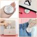 Sister Gift: Round Compact Mirror for Bridesmaid Wedding Day - 2-Sided 2.6 Handheld Silver Mirror with 1x/2x Magnification - Buy Online on GoSupps.com