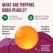Inspire Food Co. Popping Boba Pearls for Bubble Tea - 450gm Passionfruit Flavor | Bursting Bubble Pearls with Real Fruit Juice | Vegan & Gluten-Free - Buy Online on GoSupps.com