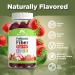 Natvites Prebiotic Kids Fiber Gummies for Children Ages 2 & Up - Sugar Free Vegetarian Gelatin Free Non-GMO Kids Fiber Supplements for Digestive Health (120 Count) - Buy Online on GoSupps.com