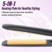 Ionic Hair Straightener Flat Iron 2-in-1 Curler, Max 450F, 13 Temp Settings, Black - Buy Online on GoSupps.com