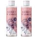 Rose water Monte Nativo 2x200ml (400ml) |For facial cleaning and facial care |Face water |Face tone |Rose Water |Anti pimple |Skin care |Face Cleanser |Gift for women rose 200 ml (2 Pack)