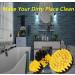 Power Scrubber Drill Brush Attachment Set - 3 Pack for Grout, Tiles, Sinks, Car, Bathtub, Bathroom, and Kitchen Surfaces - Buy Online on GoSupps.com