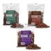 Chewies Hundeleckerli Mix - 3 x 200 g - beef rumen poultry ankle - dog snacks sugar -free & with high meat content - Training clever (600 g) 200 g (3 -pack) Mix: beef rumen poultry