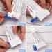 Asqraqo 3-Piece Tube Toothpaste Squeezer Set with Rolling Holder - Blue - Buy Online on GoSupps.com