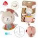 Fehn Mini Play Watch Hare - Cotton Cuddly Toy & Sleep Aid with Mozart's Lullaby | Baby Toys for Home & Travel | Ideal for Babies & Toddlers - Buy Online on GoSupps.com