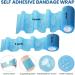 60 Rolls Self Adhesive Bandages Wrap | 30 Pack 2 x 5 Yards & 30 Pack 4 x 5 Yards Sports Bandages | Breathable Cohesive Tape for Sports Wrist Ankle | Elastic Bandage Rolls in 15 Colors - Buy Online on GoSupps.com