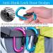 10-Pack Screw Carabiner Keychain Hooks for Camping Fishing Hiking & Travel - Durable Outdoor Gear - Buy Online on GoSupps.com