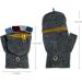 Warm Gray Knitted Mittens for Kids 3-6 Years - Autumn/Winter Baby Gloves - Buy Online on GoSupps.com
