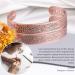 Jeracol Copper Bracelet 99.99% Solid Pure Copper Magnetic Jewelry - 3800 Gauss Family Tree Design with Gift Box - Buy Online on GoSupps.com