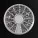 Balawin 2X Silver Rhinestones Boxes Crystal Nail Manicure Nail 1.5 MM Wheel - Buy Online on GoSupps.com