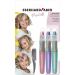 Eberhard Faber 579202 - Haircover pastel set with 3 colors and hair comb easy application easy to wash for trendy hairstyles and new hair colors 1 piece (3 pack)