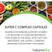 Nature's Plus Super C Complex - 180 Vegetarian Capsules for Immune Support - Buy Online on GoSupps.com