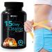 MyBari 15 Day Cleanse - Gut and Colon Support - Advanced Gut Cleanse Detox for Women & Men with Senna Cascara Sagrada & Psyllium Husk - Non-GMO - Made in USA - 30 Capsules - Buy Online on GoSupps.com