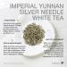 Imperial Yunnan Silver Needle White Loose Leaf Tea by Tea Formula | 3.5oz/100g | Low Caffeine | Delicate Floral Aroma - Buy Online on GoSupps.com