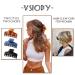 Vsiopy 3.5 Inch Large Hair Clip 6 Pack for Thick Curly Hair - Non Slip Claw Clips in Brown, Black, Blue - Matte Strong Hold Rectangle & Double Row Hair Jaw Clips - C Series - Buy Online on GoSupps.com