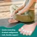 Pack of 10 Gel Toe Separators | Silicone Toe Spacers for Bunions & Correct Alignment | Restore Overlapping Toes - Buy Online on GoSupps.com