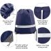 BeeGreen 20|30|50 Pieces Drawstring Backpacks Bags for Gym Sport Trip  DIY Reflective String Bags Cinch Sacks Navy 20 - Buy Online on GoSupps.com