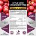 Apple Cider Vinegar Gummy Vitamins 1000mg Vegan Detox & Cleanse with Beet Root, B12 & Natural Apple Flavor 60 Gelatin-Free Gummies - Buy Online on GoSupps.com