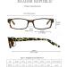 Reader Republic 5 Pack Women's Reading Glasses - Comfort Spring Hinge Scratch Resistant Lens Contemporary Style 1.5x | International Shipping Available - Buy Online on GoSupps.com