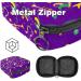 Portable Mardi Gras Carnival Bandage & Menstrual Cup Storage Bag for Women & Teens - Stylish Zipper Pocket - Buy Online on GoSupps.com