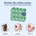 Ponik's Self-Adhering Hair Roller Curlers Set - 12 Green 20mm Curlers for Perfect Curls | Hair Styling Essentials - Buy Online on GoSupps.com