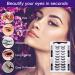 25 Piece Set: 10 Pair Magnetic Eyelashes, 4 Eyeliners, 1 Application Tool - Strong Hold, Easy to Apply, Realistic & Soft - Buy Online on GoSupps.com