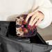 Women's Portable Period Kit - Elephant Flower Geometry Pattern Storage Pockets by Bonds | Perfect Feminine Product Bag - Buy Online on GoSupps.com