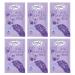 Pack of 6 Dresdner Essence Bath Care Instead of Flowers 6 x 60 g Bath Additive Vegan