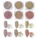 Nail powder diamond glitter for nails super shine nail glitter 6 boxes nail art sequin nail glitter powder gold for nail art decoration color4