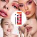 Matte Lip Gloss 20-Shade Eyeshadow Palette - Velvety Water-Resistant Lightweight Matte Texture for Eyeshadow and Blush - Buy Online on GoSupps.com