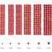Jollin 3456pcs Flatback Rhinestones Glass Charms Diamantes Gems Stones for Nail Art 6 Size ss4 ss12 Siam - Buy Online on GoSupps.com