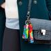 12-Piece Lipstick Holder Keychains Set with Neoprene Wristlet Lanyards - Vibrant Colors Portable Lip Balm Keyring Organizers - Buy Online on GoSupps.com