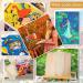 30 Pcs Assorted Wood Canvas Boards for Painting and Drawing - Blank Wooden Art Panels for Home Decor and Crafts - Buy Online on GoSupps.com