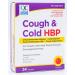 Quality Choice Cough & Cold HBP High Blood Pressure Cough and Cold Relief Tablets 24ct